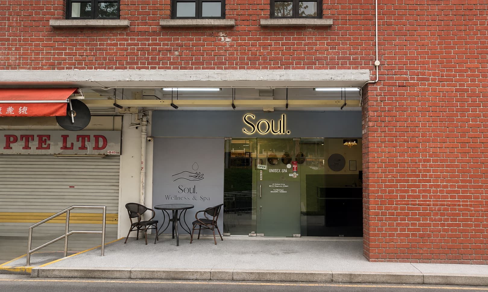 Michelle storefront or interior